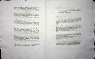 [Napoléon, Campagne de Russie, 1812], Dix-septième bulletin de la Grande Armée : avancée vers Velitchero et Ghjat, description de Ghjat, copie de bulletins russes plein de « mensonges ».