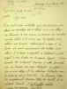 Lettre autographe signée. Charlotte-Julie de Boufflers (1698-1777), religieuse, avant-dernière abbesse de l'abbaye de fondation royale Saint-Pierre ...