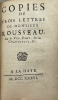 recueil factice de 11 pièces dont La Chartreuse, Les Ombres, Epitres divers, etc.. Jean-Baptiste Gresset, 