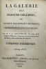 La Galerie des badauds célèbres, ou Vivent les enfants de Paris !, chansonnette biographique, étrennes parisiennes pour 1816.. Jacques-André ...