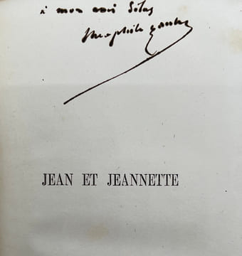  Jean et Jeannette - Les roués innocents.. [avec envoi] Théophile Gautier,