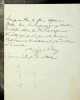 Lettre autographe signée. Charles Pozzo di Borgo (1858-1902), historien, homme politique, député de la Corse.