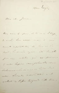 Lettre autographe signée à Jules Janin