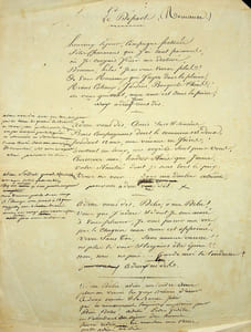 3 chansons patriotiques, manuscrites et imprimées.