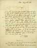 Lettre autographe signée à André Dupin. Philippe Dupin (1795-1843), avocat, notamment du roi Louis-Philippe, bâtonnier ; Marie-Anne Rosalie de Courvol ...