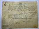 Pièce signée. Alexandre-Paul Bernier (ca.1631-ap.1691), conseiller et médecin ordinaire du roi, docteur de la faculté de médecine, protestant ...