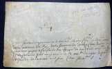 Pièce signée. Philippe Chartier (1633-1669), médecin, reçu docteur en 1656, docteur régent de la faculté de médecine de Paris, médecin ordinaire du ...