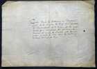 Pièce signée. Simon ou Siméon Cortaud ou Courtaud (1583-1664), médecin du roi Louis XIII, reçu docteur en 1611, professeur et doyen de la faculté de ...