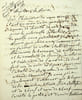 Lettre autographe sign&eacute;. Joseph Bernet (1770-1846), &eacute;v&ecirc;que de La Rochelle, archev&ecirc;que d'Aix-en-Provence, cardinal.