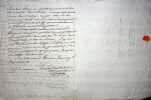 Lettre autographe signée à Pierre-Emmanuel de Casaux (1716-1778), président à mortier au Parlement de Bordeaux. Simon Jauge (1709-1782), riche ...
