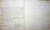 Lettre autographe signée à Pierre-Emmanuel de Casaux (1716-1778), président à mortier au Parlement de Bordeaux. Barthélémy Pinon (mort avant 1788), ...