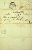 Lettre autographe signée au compositeur Adolphe Adam. Edouard Mazères (1796-1866), écrivain, librettiste.