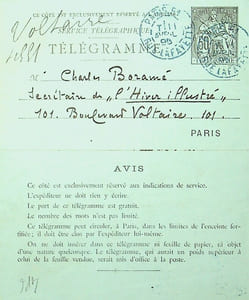 Lettre autographe signée