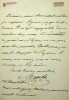 Lettre autographe signée. Michele Carafa (1787-1872), compositeur français d'origine italienne.
