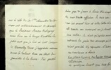 Lettre autographe signée au compositeur Léon Gatayes. Adrien Joseph de Gislain de Bontin (1804-1882), homme politique, député, baron de Bontin. 
