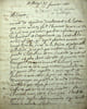Lettre autographe sign&eacute;e . Joseph Bernet (1770-1846), &eacute;v&ecirc;que de La Rochelle, archev&ecirc;que d'Aix-en-Provence, cardinal.