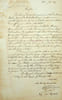 Lettre autographe sign&eacute;e. Auguste de Courchant (XIXe), vaudevilliste, directeur du th&eacute;&acirc;tre des arts.