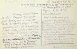 Lettre autographe signée à la cantatrice Madeleine Greslé. Théophile Briant (1891-1956), poète.