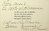 Lettre autographe signée. Zélie de Lussan (1861-1949), chanteuse d'opéra américaine d'origine française, soprano ; Angelo Fronani (?-1918), pianiste.