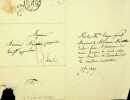 Lettre autographe signée . Jean-Louis Laya (1761-1833), écrivain.