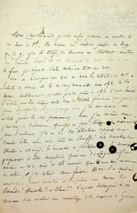 Lettre autographe signée à Edmond About