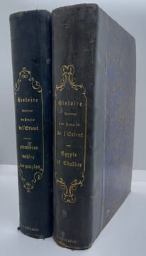 Histoire ancienne des peuples de l'Orient classique - Les origines : Egypte & Chaldée - Les premières mêlées des peuples.. [exemplairede Jane ...