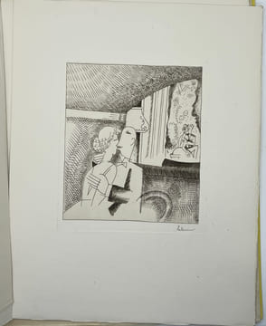 Graphismes - suite de 10 gravures - en 2 états, enrichi d'un dessin original et de la 11e gravure en 2 états. Jean-Emile Laboureur,