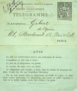 Lettre autographe signée