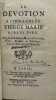 La Dévotion à l'Immaculée Vierge Marie, Mère de Dieu.. Henri-Marie Boudon, 