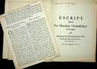 [Abel Servien (1593-1659)] Escript donné par l'ambassadeur de France, a messieurs les Estats generaux de Provinces Unies des Pays-Bas, sur la garentie ...