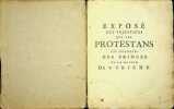 Exposé des injustices que les protestants ont souffertes des princes de la maison d'Autriche.. Exposé des injustices que les protestants ont ...