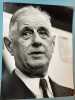 Tirage argentique original. [Charles de Gaulle] Philippe d'Argenc&eacute;