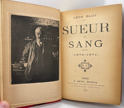 Sueur de Sang.. Léon Bloy,