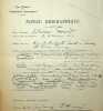 Biographie autographe. Fernand Le Borne (1862-1929), compositeur, chef d'orchestre. 
