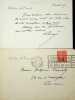 Lettre autographe signée. Raymond Poincaré (1860-1934), homme politique, président de la république. 
