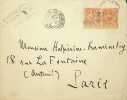 Enveloppe autographe (sans correspondance). Emile Zola (1840-1902), écrivain.
