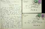 Lettre autographe signée. Georges Gasté (1869-1910), peintre orientaliste, photographe, actif en Afrique du Nord, Egypte et aux Indes. 