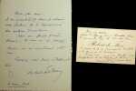 Lettre autographe signée. Robert de Flers (1872-1927), écrivain, membre de l'Académie française. 
