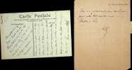 Lettre autographe signée. Henry Gauthier-Villars dit Willy (1859-1931), écrivain, critique. 