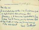 Lettre autographe signée. Louis Barthou (1862-1934), journaliste, homme politique. 