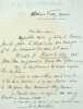 Lettre autographe signée. Xavier de Montépin (1823-1902), écrivain. 