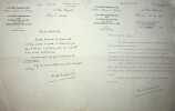 Lettre autographe signée à Jean Ajalbert. André Lamandé (1886-1933), écrivain, journaliste. 