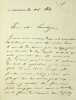 Lettre autographe signée. About Edmond (1828-1885), écrivain, rédacteur en chef du XIXe siècle.
