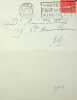 Lettre autographe signée à Maurice de Fleury. Albert Flament (1877-1956), écrivain, journaliste.