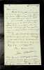Lettre autographe signée à Maurice de Fleury. Jean Ajalbert (1863-1947), écrivain, avocat, membre de l'Académie Goncourt. 