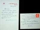 Lettre autographe signée à Maurice de Fleury. André Beaunier (1869-1925), écrivain. 