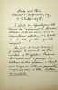 Lettre autographe signée à Henri Brisson. Hyacinthe Loyson (1827-1912), prêtre, prédicateur, excommunié en 1869.