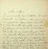 Lettre autographe signée. Jadwiga Godlewska née Dydynska (1871-1957), étudiante polonaise en Sorbonne, amie de Marie Curie, une des premières ...
