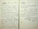 Lettre autographe signée. Raoul Lafagette (1883-1959), homme politique. 
