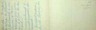 Lettre autographe signée. Marie Durvis (1854-1936), sculptrice, épouse de Pierre Waldeck-Rousseau. 